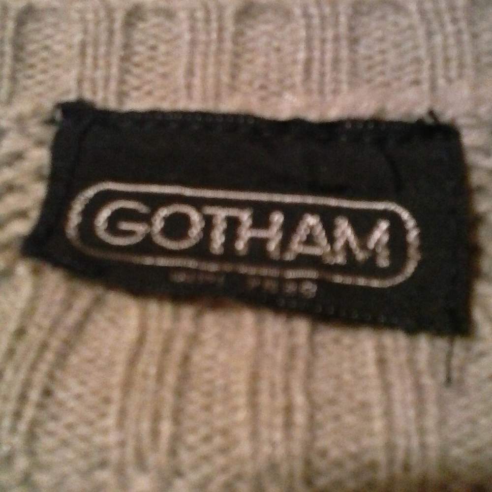 GOTHAM WOMEN'S GRAY TEXTURED PULLOVER SWEATER - Picture 2 of 4